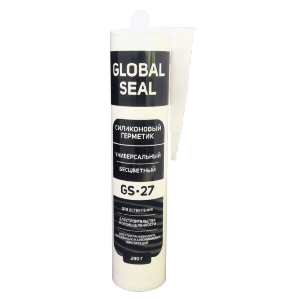 Герметик GlobalSeal бесцветный 290 гр GS27