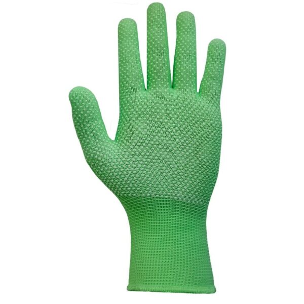 Перчатки нейлон зеленые
